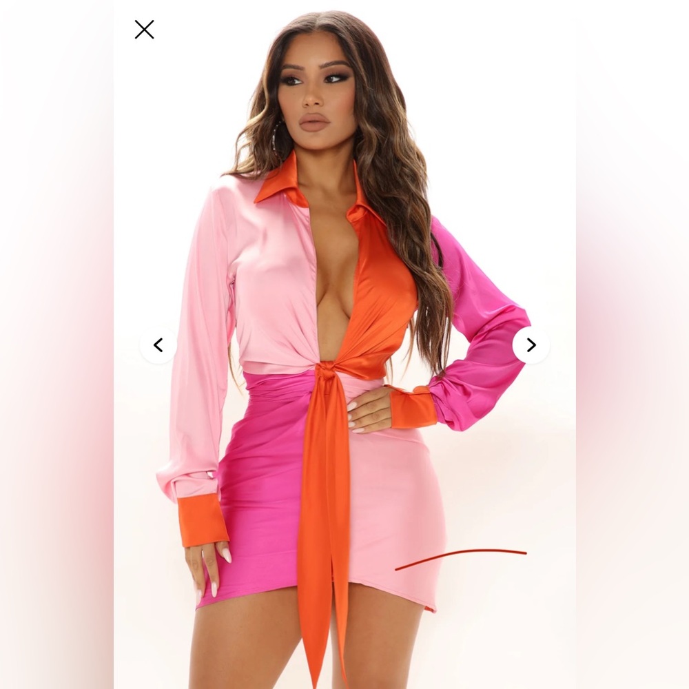 Beauty secrets satin midi dress